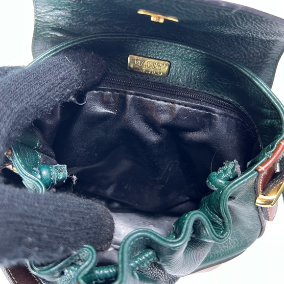 Bally Crossbody pebbled leather - Picture 12 of 13